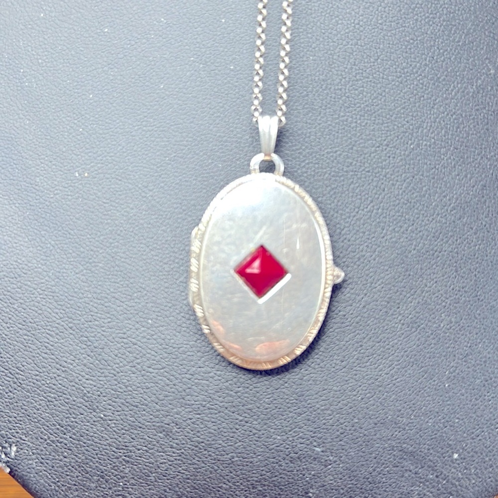 Vintage Charmed Sterling Silver Locket
